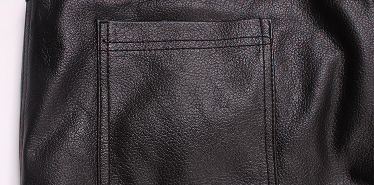 Pantalon cuir homme droit pour automne - Ref 1480202 Image 26