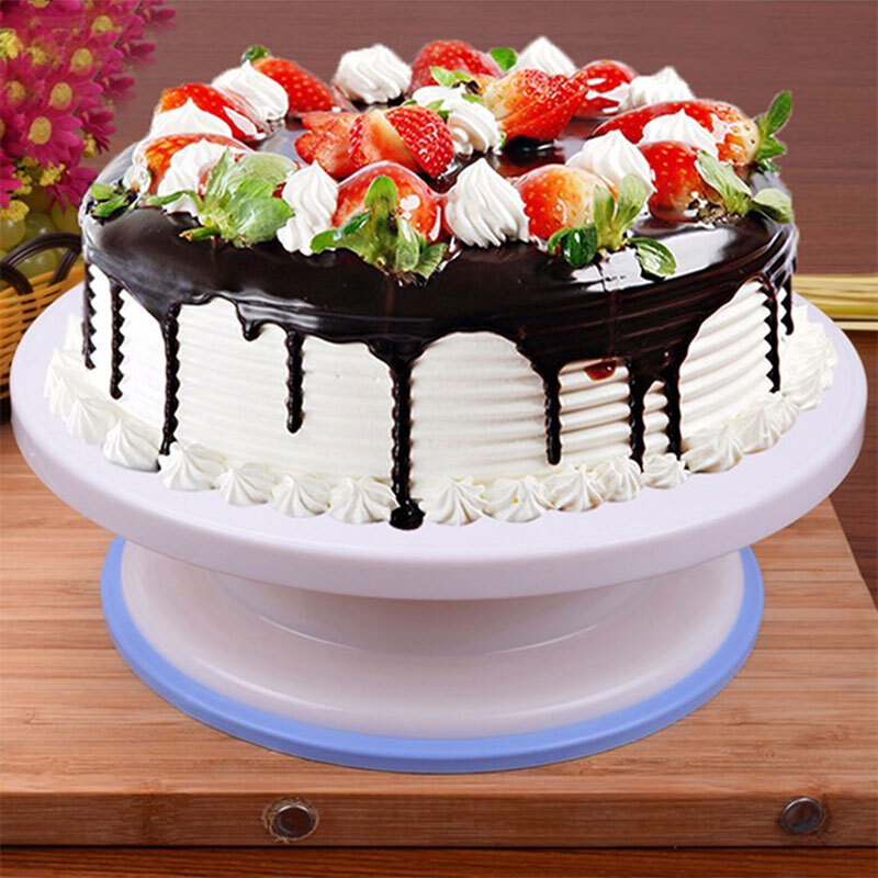 Cake turntable framed flower rotary table Framed Rotary Table rotary table for cake Tools Suit Home Full Birthday Baker