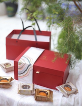 2021 Mid-Autumn Moon Cake Gift Box Ice Flow Gift Box High - grade 6 - 10 original gift box