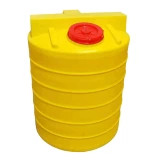 Смесительный ствол PE утолщенный пластиковый резервуар раствор Pacpam Желтый и белый плюс лекарственная коробка с обработкой моторной воды Большой конус ствола дно