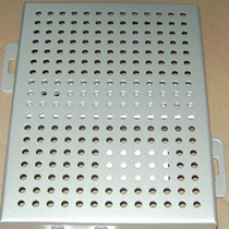 Aluminum Plate Curtain Wall Exterior Door Head Advertising Decoration Art Carved Wood Grain Hollowed-out Hotel Mall Leisure Clubhouse Customize