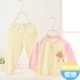 Bộ đồ lót trẻ em cotton mùa đông dài tay áo nam và nữ quần áo trẻ em mùa thu dịch vụ nhà mỏng phần áo len cotton mùa thu