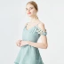 [Giải phóng mặt bằng] Sugar Force Summer New ren Hollow Strap Cẩn thận Machine Dress Thiết kế váy cho phụ nữ - Sản phẩm HOT
