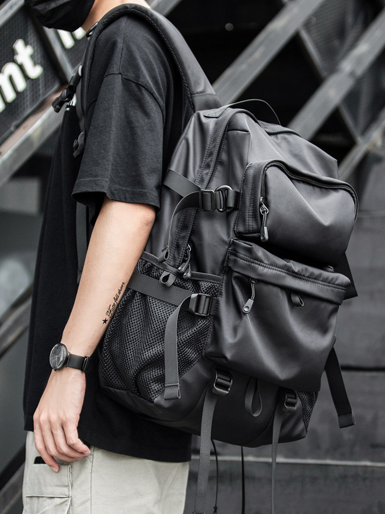 Chao brand high school bag men's new light large capacity junior college student backpack men's backpack travel computer bag