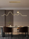 All-Copper Restaurant Chandelier, Modern Minimalist Dining Table Bar Counter, Italian Minimalist Light Luxury Mountain Peak Dining Room Lamp, 2026 New Model