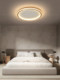 All-Copper Bedroom Ceiling Light, Minimalist Ultra-Thin Master Bedroom Round Light, Light Luxury, Simple and Elegant, High-End Room Lighting