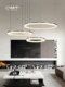 All-Copper Living Room Chandelier, Main Light for the Hall, 2026 New Model, High-End, Light Luxury, Modern, Simple, Italian-Style Circular Living Room Lamp