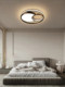 All-Copper Bedroom Lamp for Master Bedroom, 2026 New Trendy Ceiling Light, Creative Modern Minimalist Round Study Room Lighting