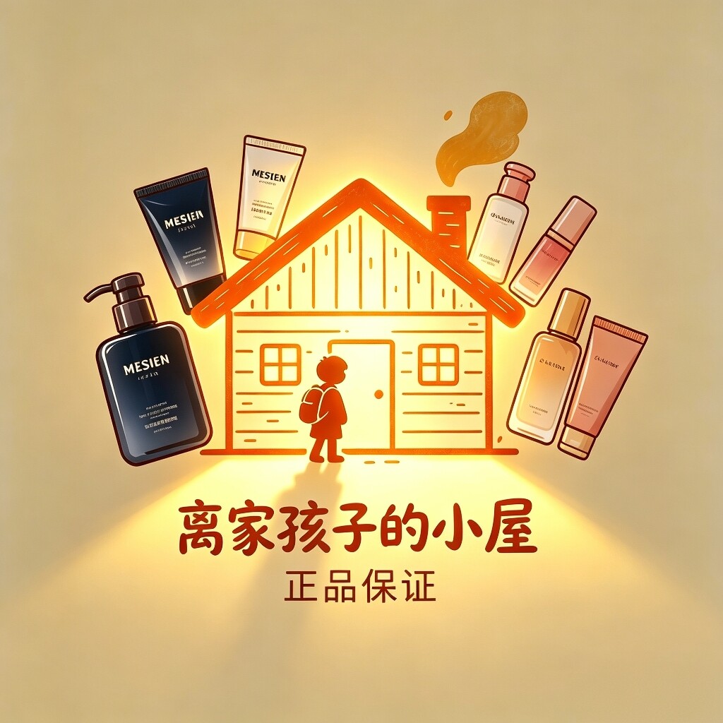 小屋美妆真品店的LOGO