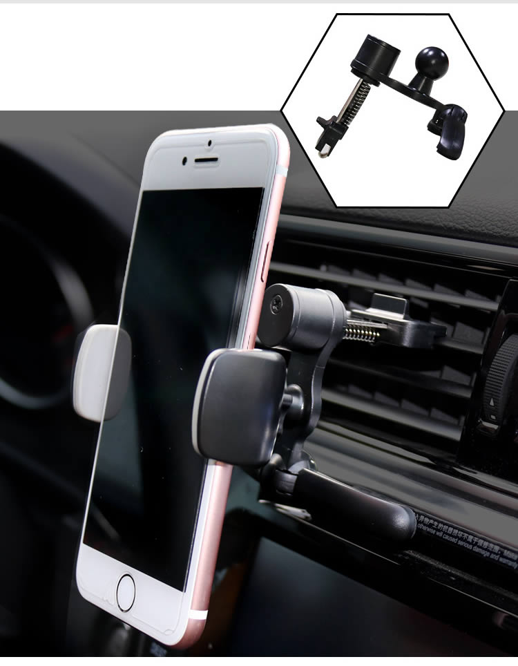 Miễn phí vận chuyển thế hệ thứ hai kính thiên văn cực kính chắn gió dashboard navigator outlet giữ điện thoại phổ thông - Phụ kiện điện thoại trong ô tô các loại giá đỡ điện thoại trên ô tô
