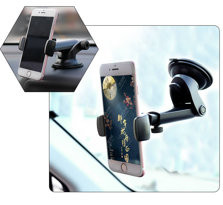 Miễn phí vận chuyển thế hệ thứ hai kính thiên văn cực kính chắn gió dashboard navigator outlet giữ điện thoại phổ thông - Phụ kiện điện thoại trong ô tô các loại giá đỡ điện thoại trên ô tô