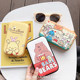 Japanese and Korean cute mobile hard drive power pack data cable charger storage box Bluetooth headset change cartoon anti-fall