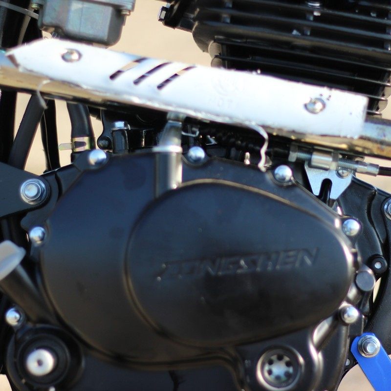 Free Shipping Rear Rack Zongshen 150 Double Seat Iron Fuel Tank 17/14 High-Speed Off-Road Vehicle Two-Wheel Off-Road Motorcycle