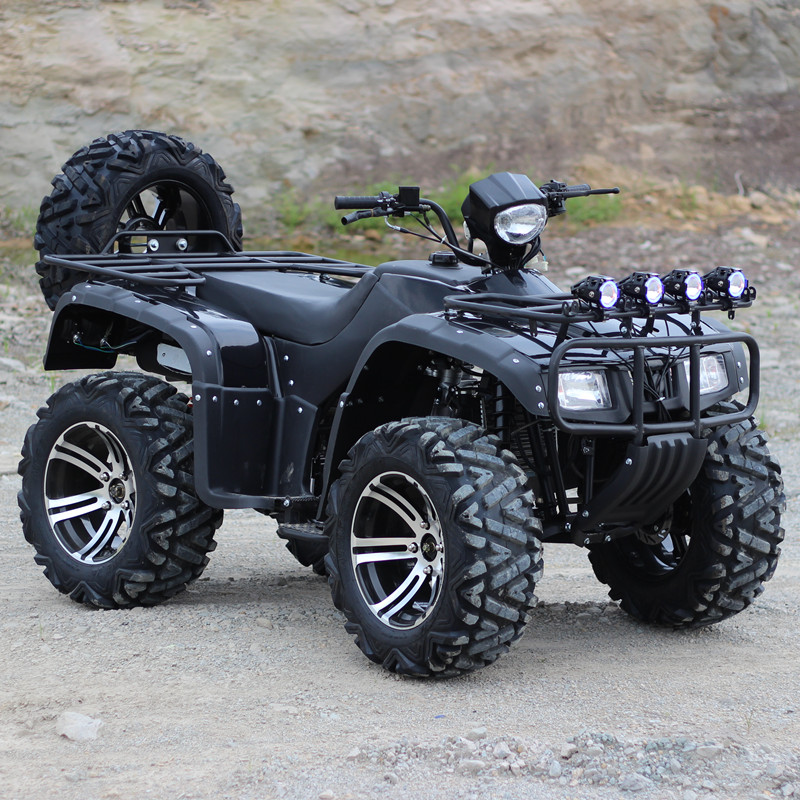 Big hummer differential shaft transmission angel eye Zongshen 250 ATV four-wheeled off-road motorcycle 14-inch dragon Ding