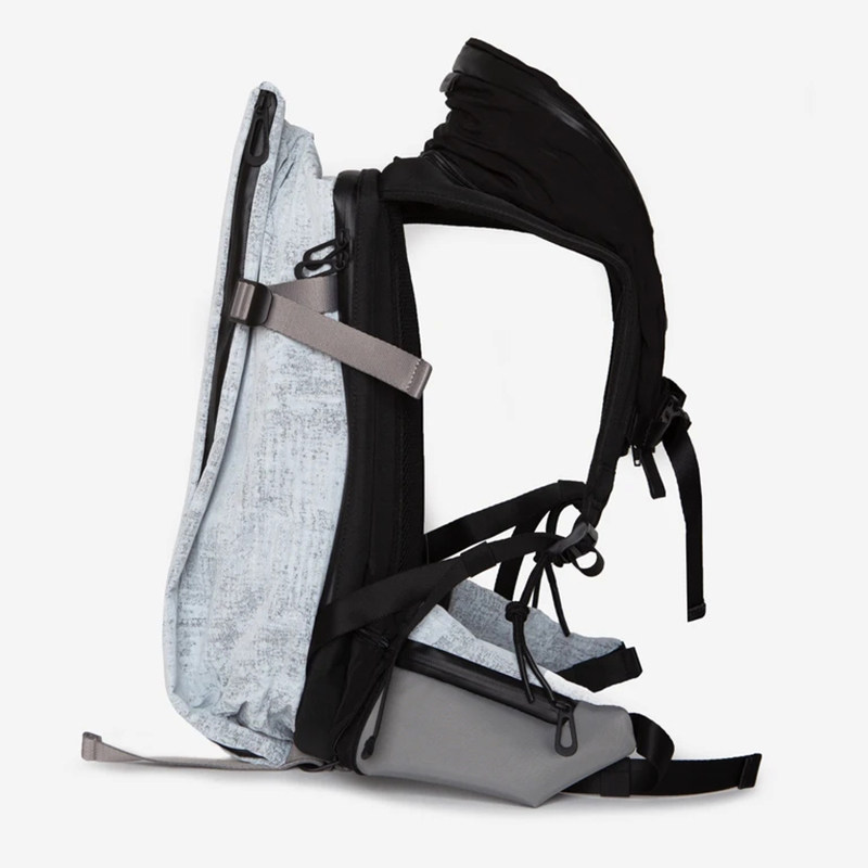 coteciel fashion trends apply to Apple iPad Huawei Xiaomi 10 inch Double shoulder Shoulder Bag Pens Electric Bag Men Personality Sports Casual Diagonal Satchel Bag Detachable student package