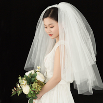 New Pengpeng gauze multi-layer travel Bride Wedding Photo head yarn photography shape hard yarn makeup artist shape