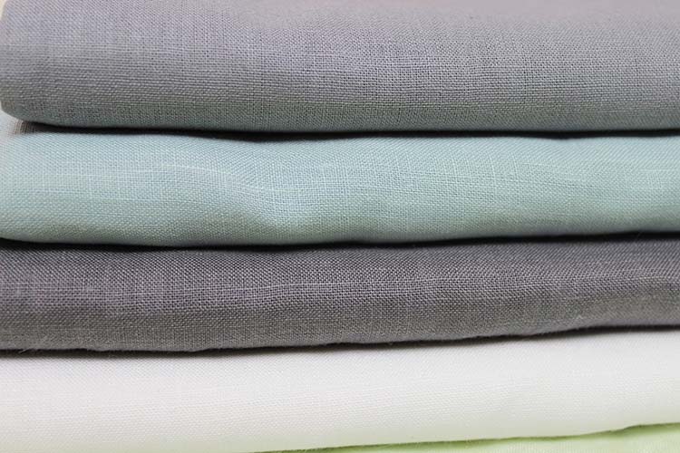 Giải phóng mặt bằng tinh khiết linen sheets sang trọng kinh nghiệm mới nhập khẩu linen ngủ đơn giản màu đơn đôi kháng khuẩn duy nhất mềm mat