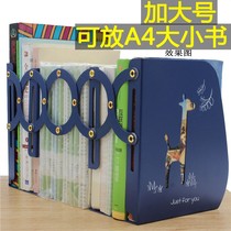 Students use the desk bookshelf retractable folding simple office file data storage and sorting desktop bookshelf