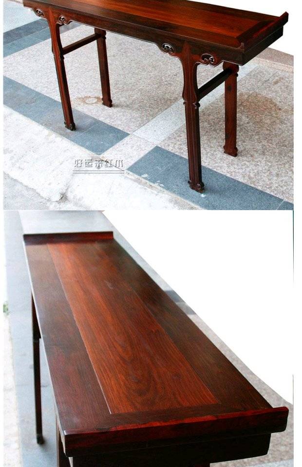 Gỗ gụ nội thất Lào gỗ hồng đỏ ngồi xổm trường hợp đầu trường hợp sơn Sian gỗ hồng mộc bảng duy nhất bảng piano cho bàn - Bàn / Bàn bàn ăn gỗ tân cổ điển	