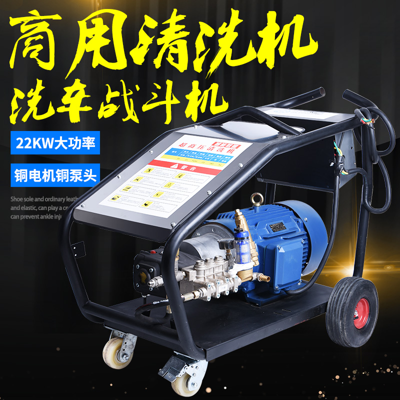 Washing Machine High Pressure Water Pump 220V Water Gun High Power God Instrumental Multifunctional Car Wash Commercial Breeding Farm Cleaner