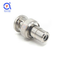 RCA male connector to BNC to male head audio and video welding-free conversion terminal monitoring accessories adapter manufacturers
