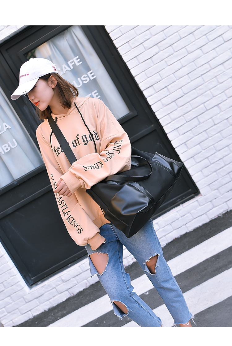 Túi du lịch Hàn Quốc phiên bản của công suất lớn túi du lịch nữ hành lý xách tay túi ngắn khoảng cách du lịch ánh sáng túi du lịch nam tập thể dục túi ba lô du lịch loại lớn