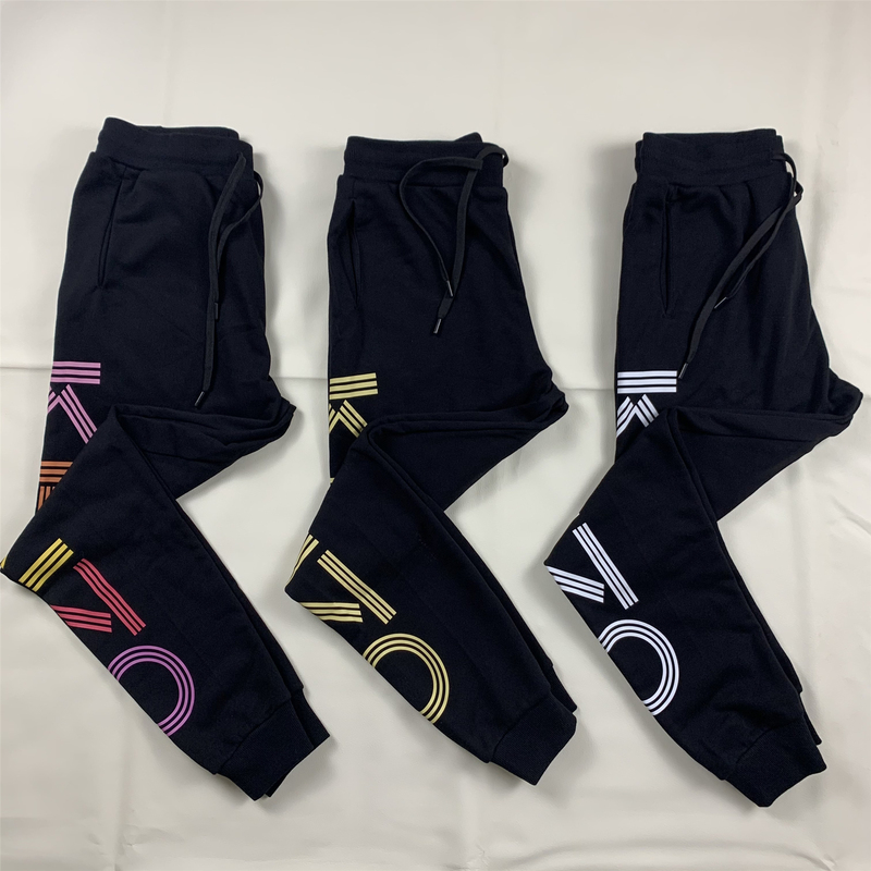 2026 Tiger Head Letter Print Jogger Pants Pure Cotton Casual Tiger Head Sweatpants Men's Couple Sports Casual Pants Women's