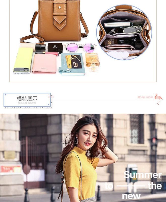 Scarecrow nữ túi bucket bag 2020 túi đeo vai mới Phiên bản Hàn Quốc của xu hướng hoang dã phổ biến rộng rãi túi đeo vai nhỏ - Túi xách nữ