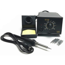 Promotion 936 electric soldering iron thermostatic welding table set home adjustable temperature anti-static mobile phone repair welding tool