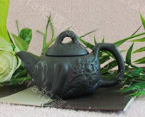 Low-priced purple clay teapot ornaments tea dual-purpose purple sand teapot raw ore purple mud black tree head pot