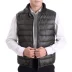 Mùa thu đông mới vest nam mỏng cổ áo xuống áo vest cotton thanh niên vest vest cỡ lớn áo khoác vest nam hàn quốc Áo vest cotton