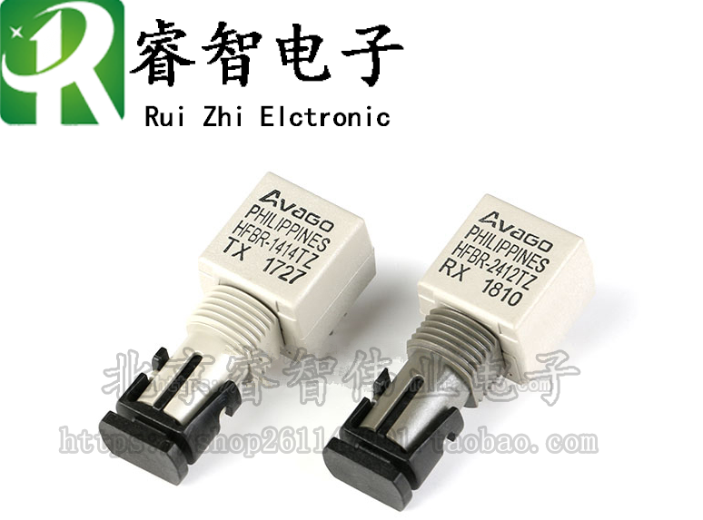 HFBR-1414TZ HFBR-2412TZ ST Threaded Port Optical Emitter Fiber Optic Transceiver