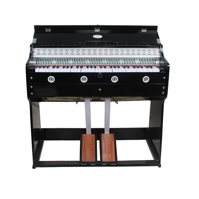 Shanghai Mingfeng musical instrument manufacturers direct sales Danfeng 99 type 61 key five-set all-two-tone pedal organ SF sent home