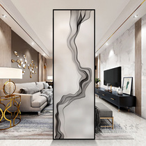 Small family type glass Xuanguan screen partition Hyun Guan Cabinet Living Room Home Shielded Decoration Wall Brief Modern Light Extravaganza