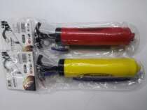 portable mini inflatable inflator basketball football volleyball cheer with inflatable ball small gas cylinder color random