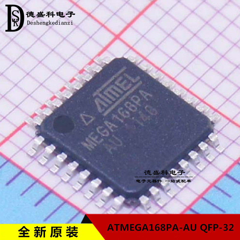 New original fit ATMEGA48PA-AU single wafer package with TQFP32 ic chip