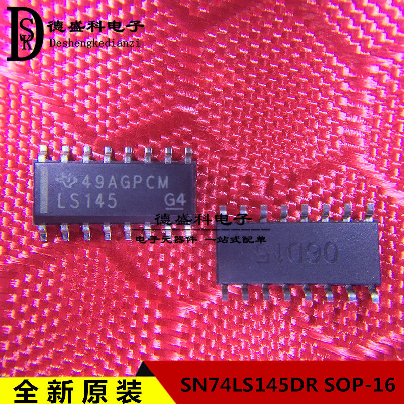 SN74LS145DR SN74LS145DR LS145 LS145 SOP16 narrow body 3 9MM imported brand new original