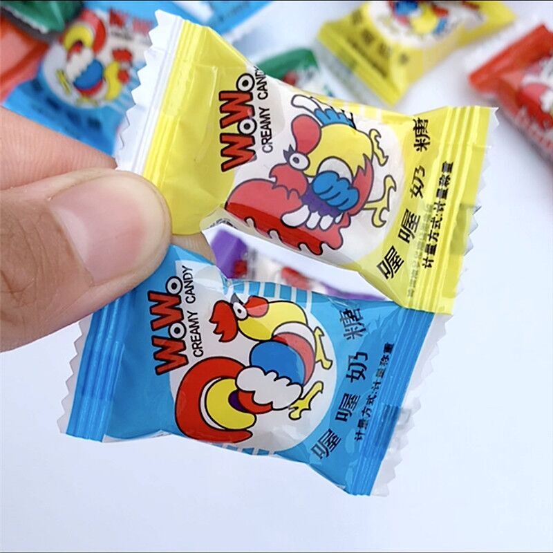 Oh oh milk candy Jiajia bulk big rooster 500g happy candy 8090 nostalgic snacks childhood candy New Year's goods