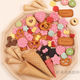 Internet celebrity butterfly shaped cookie cake decoration