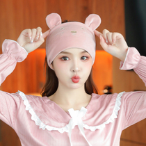 Moon headscarf spring and autumn pregnant women hair band postpartum windproof women Summer Thin Moon hat autumn winter maternal hat supplies