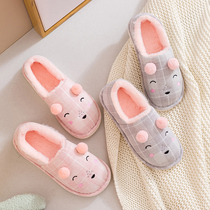 Moon shoes winter plus velvet bag with pregnant womens shoes autumn and winter 11 months 12 postpartum warm non-slip soft sole maternal slippers