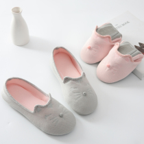 Moon shoes spring and autumn after the bag with pregnant womens shoes summer thin soft bottom autumn September 10 non-slip maternal slippers