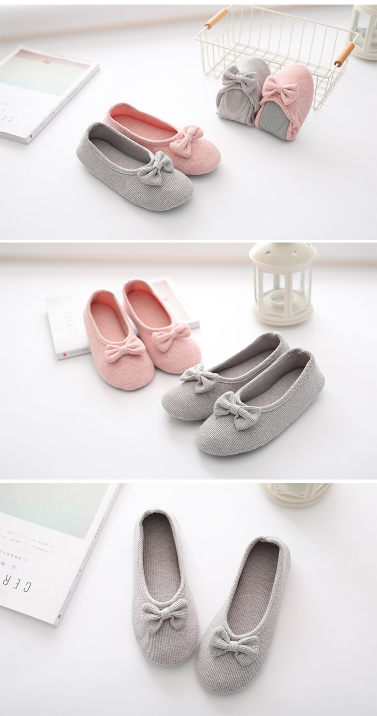 Autumn and Winter Indoor Pure Cotton Maternity Confinement Shoes — 11