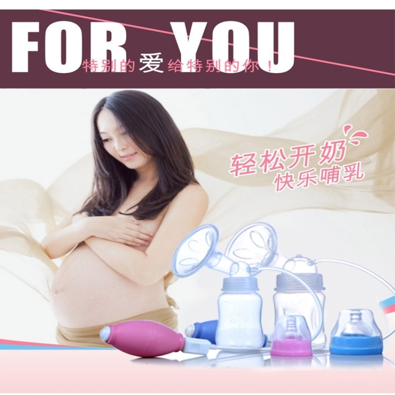 Postpartum swollen milk manual breast pump large suction breast pump painless milking device breast pump hand-pressed milk puller