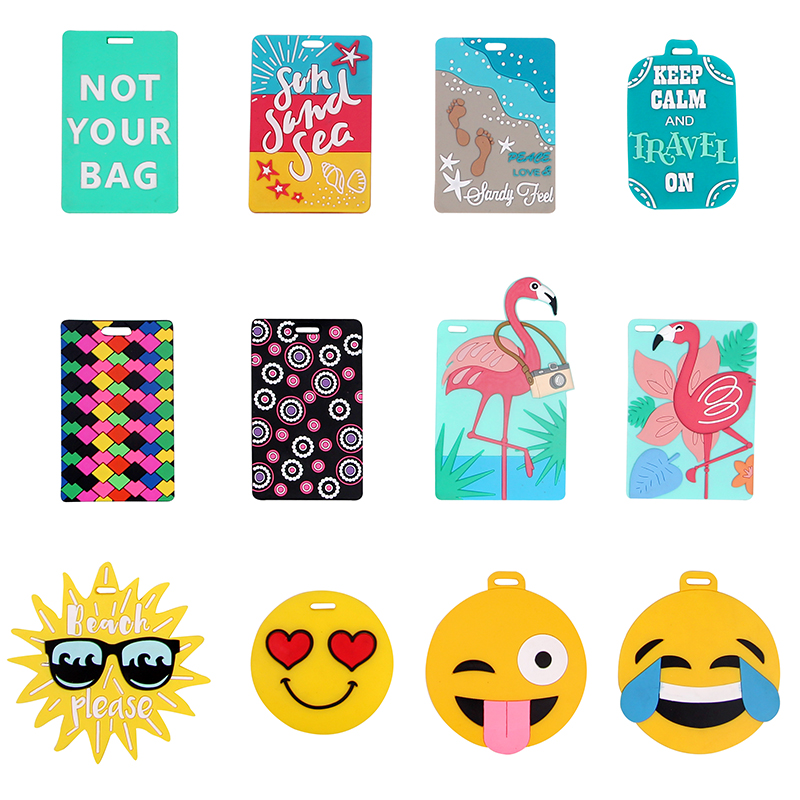 Line song luggage Baggage Suitcase TRAVEL BOARDING Travel Boarding Pass suitcase Suitcase Hangtag Creativity Label can write