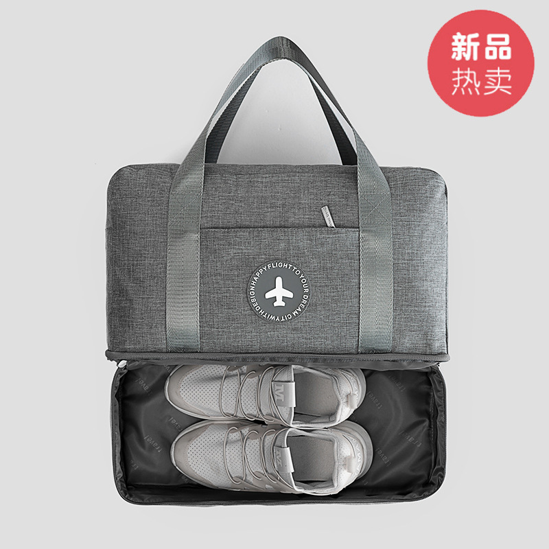 Dry Wet Separation Bag Swimming Bag Beach Bag Waterproof Shoes Bag Swimsuit Containing Wash Toiletry Bag Fitness Bathrobe Bag