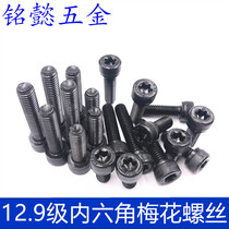 12 9 level plum hole cylindrical head screws plum hole anti-theft screw plum hexagonal M3M5M6M8M10