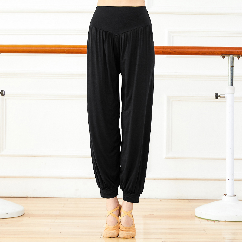 Lantern pants dance modern dance adult Modale pants beam foot radish pants yoga suit classical dance pants