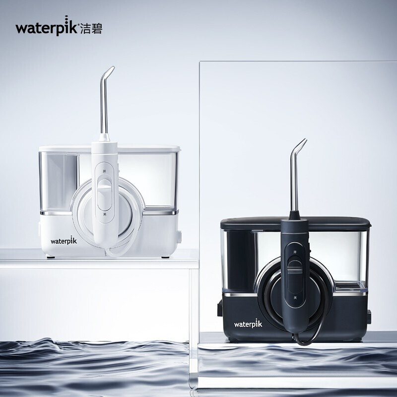 Tooth flushing machine water floss electric tooth cleaning machine tooth cleaning machine calculus orthodontic suitable for multi-nozzle home wireless desktop