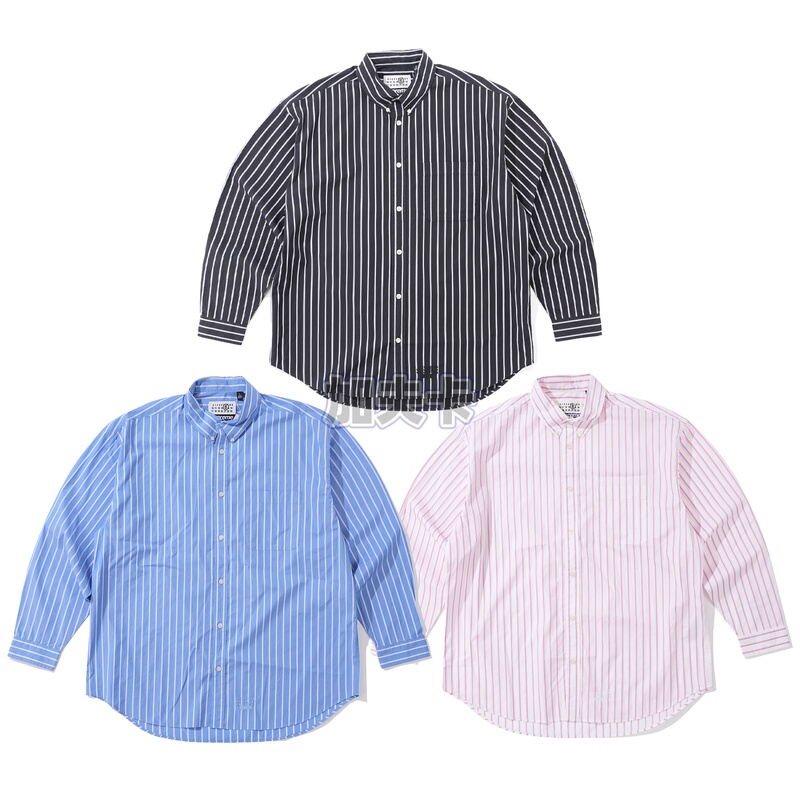 In Stock Supreme 26Ss Mm6 Maison Margiela Stripe Shirt Striped Shirt